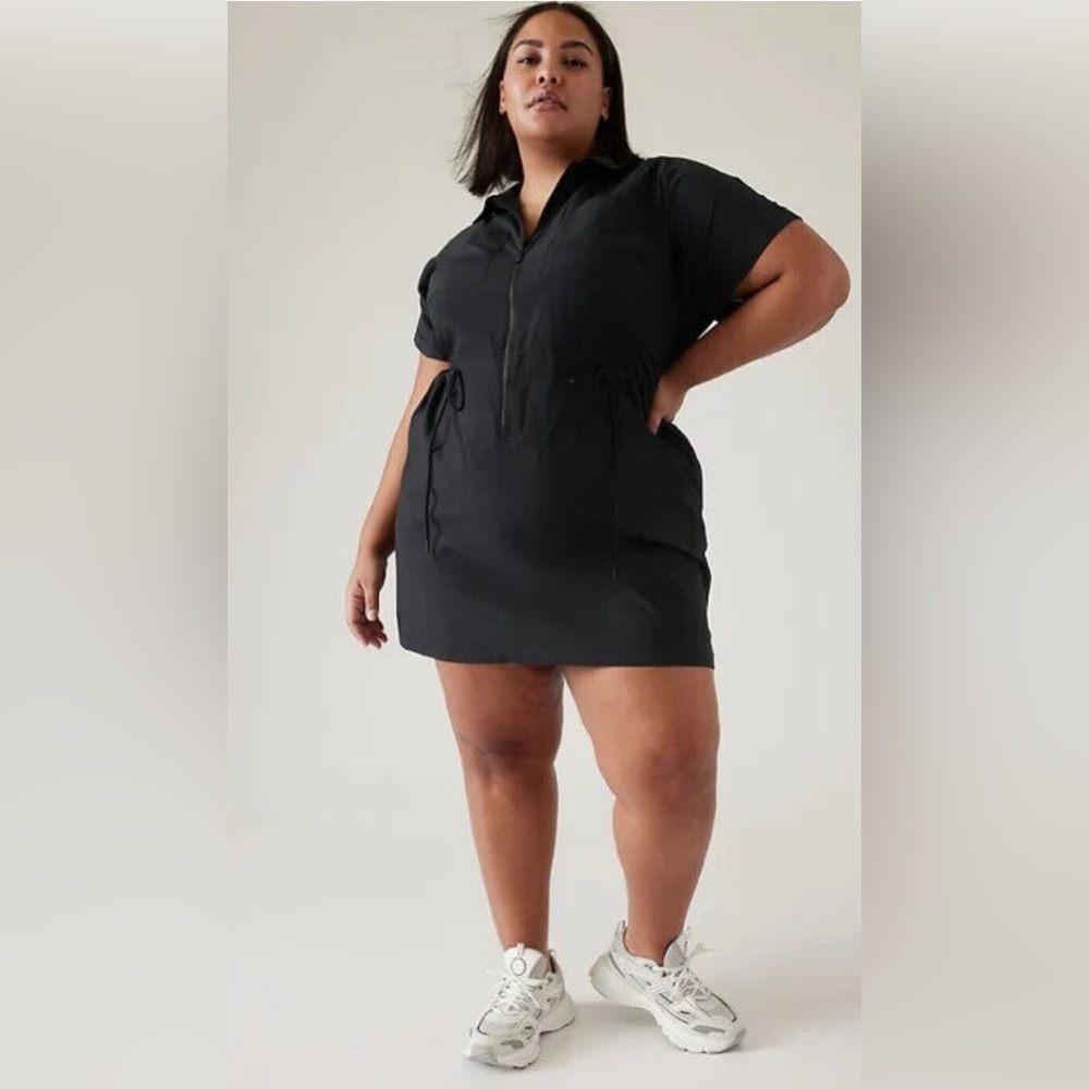 Athleta Black Casual Dress - Picture 4 of 8